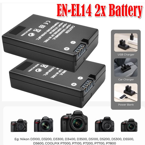 2000 mah el14 - 2x, für