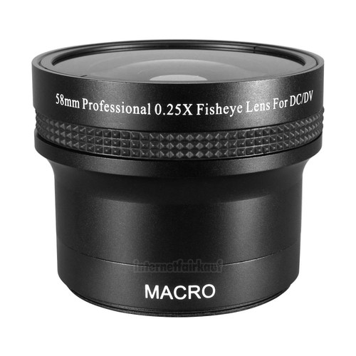 25x fisheye vorsatz passend - fisheye,