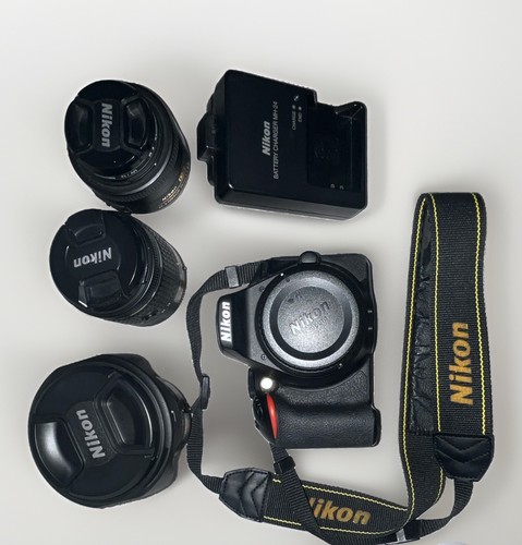 Nikon d5600 dslr camera bundle - nikon,