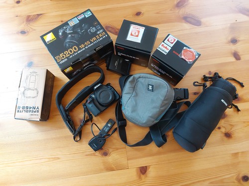 Nikon d5200 set mit - set,