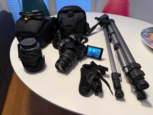 Nikon d5200 dslr 18 - +, 18-55